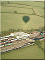 Buckinghamshire Railway Centre with balloon shadow