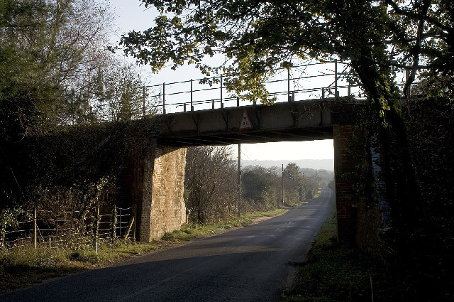 Railway Bridge, Creech Bottom, Dorset © John Lamper cc-by-sa/2.0 ...