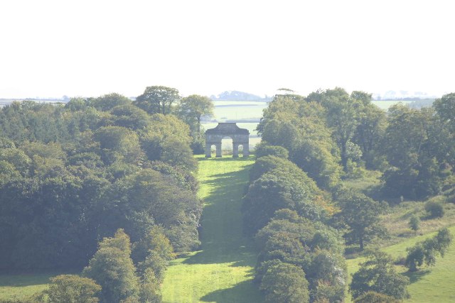 The Triumphal Arch at Castle Hill House, Filleigh