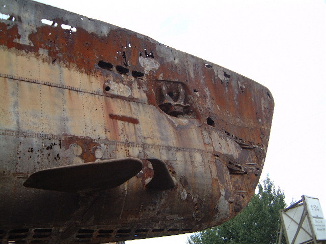 U 534 at historic ships display Birkenhead