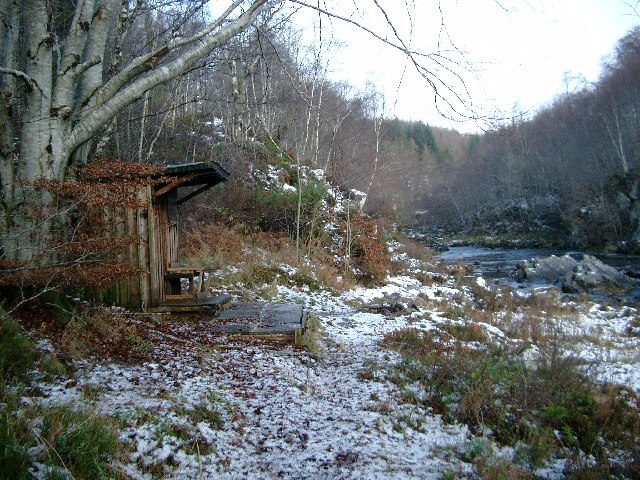 Fishermen's hut by the Black Water, Contin