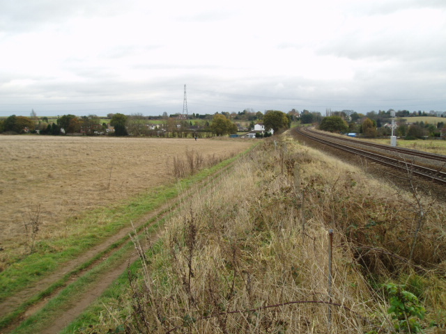 Mainline railway, near Kidderminster