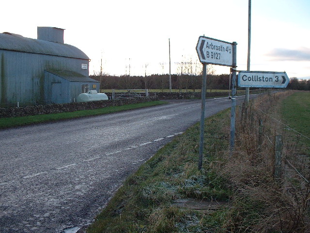 Junction at Denhead of Arbirlot