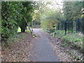 Footbridge over Stevenage Brook.