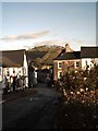 View of Barton Knap from Bampton War Memorial