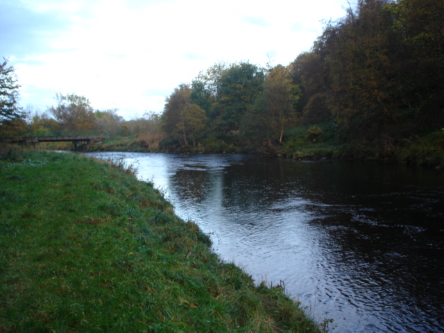 Aswanley Bridge From the lower intake pool on the Deveron