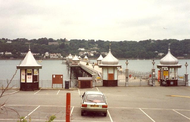 The entrance to Bangor Pier