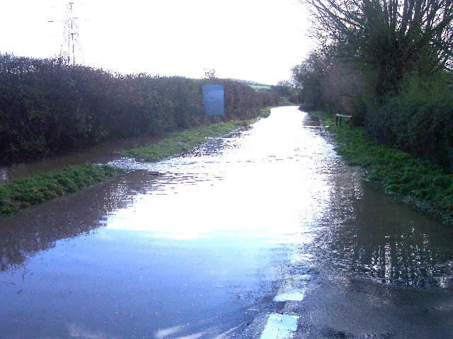 Flash Floods near Ashleworth Meadows