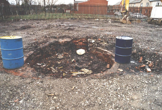 The past uncovered - shaft of Crow Orchard Pit