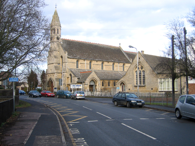 St John the Baptist parish church and primary school, Spalding, Lincs