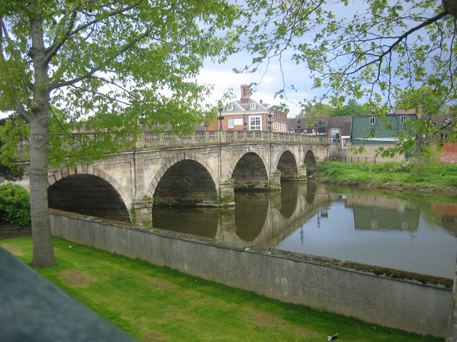 The Welsh Bridge, Shrewsbury