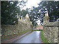 Strange sentinels along a wall