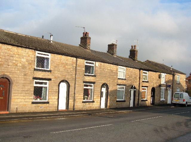 Terraced cottages, Jericho, Bury