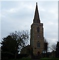 SP2534 : Great Wolford Church. by John Holmes