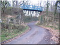 Cycle track bridge.