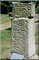 Saxon cross, Prestbury churchyard.