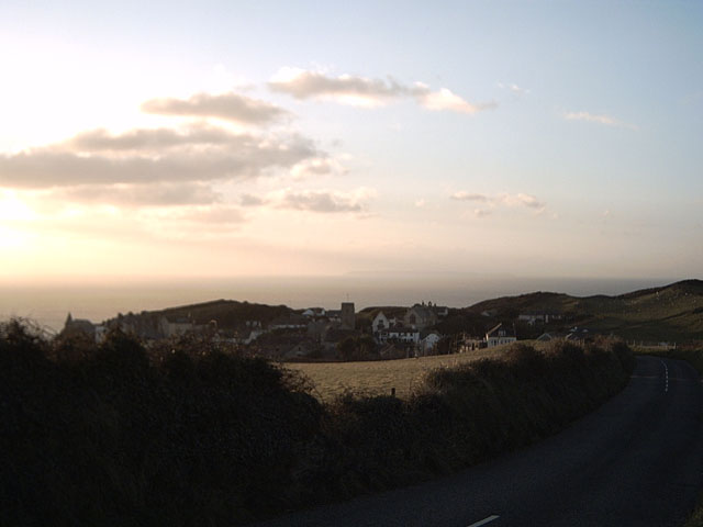 View of Mortehoe from Station Road