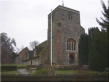 SU9347 : St John Baptist's Church, Puttenham by Humphrey Bolton