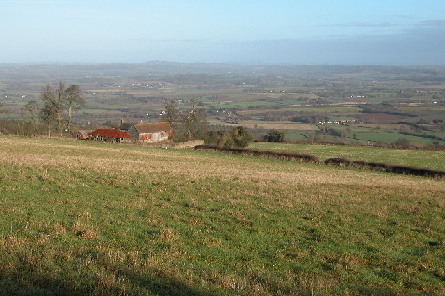 Highnam Farm viewed from Sheepcote Hill
