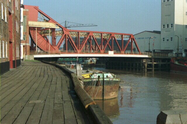 Drypool Bridge on River Hull