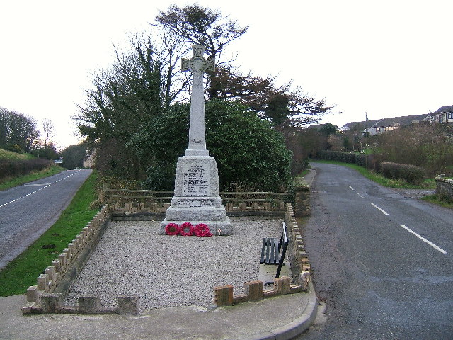 The war memorial at Portpatrick.