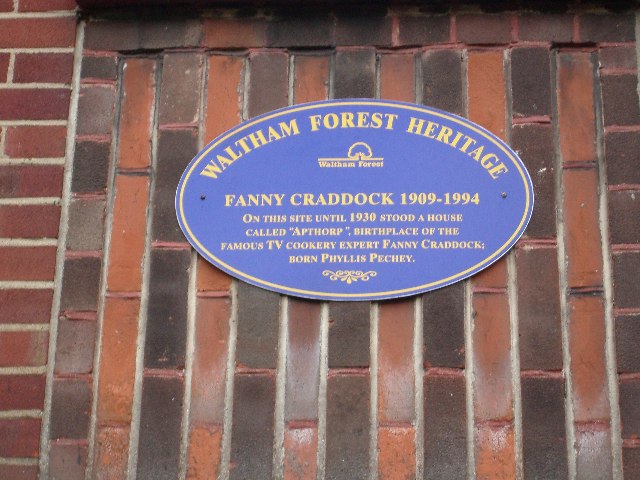 Who knows where Fanny Craddock lived ?