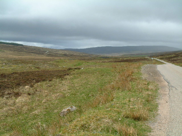 The A836 near Inchkinloch