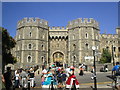 SU9676 : Windsor Castle from Castle Hill by Richard Slessor