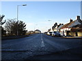 Looking West along Springhill Brae towards Dunfermline