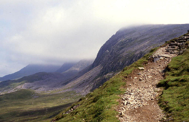 North face of Cader Idris, looking east
