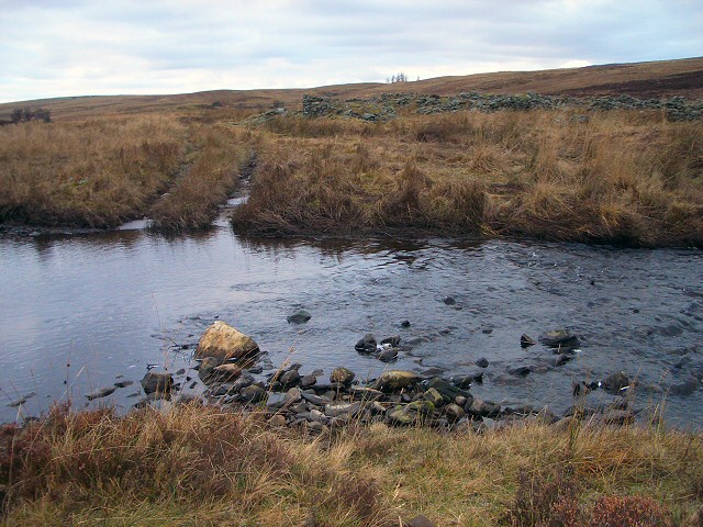 Ford across the Baden Burn