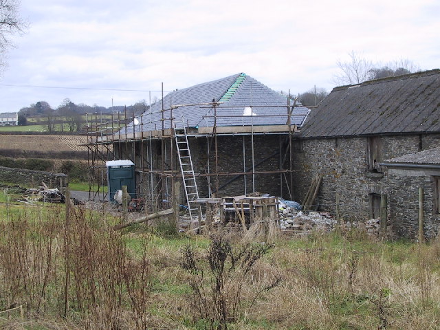 Barns being converted to houses
