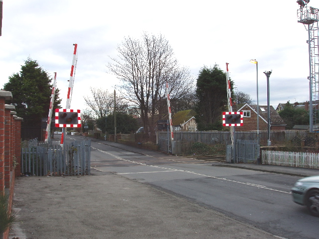 Level Crossing In Formby C David Hawgood Geograph Britain And Ireland