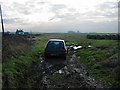 Car in a field - Marcross