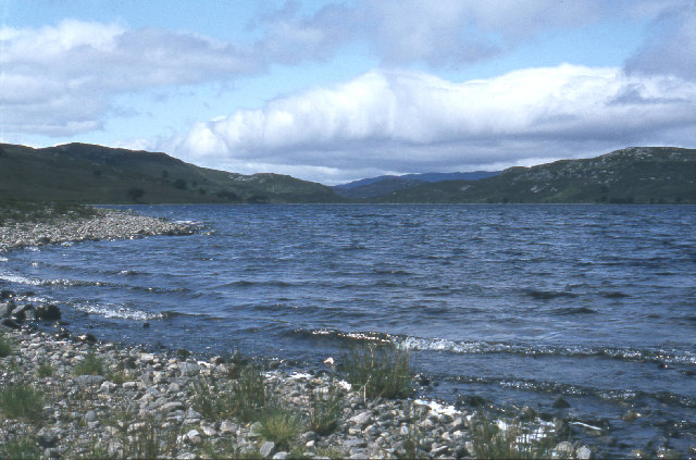 Loch Bruicheach on a breezy day