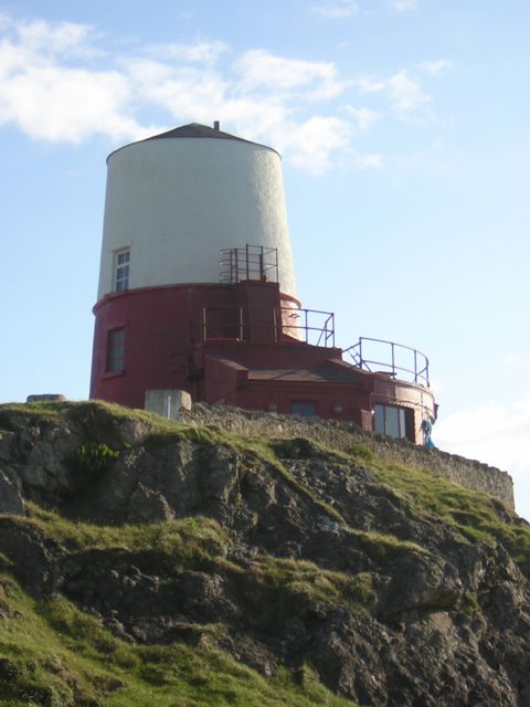 Llanddwyn Lighthouse made up for "Halflight" movie