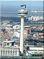 View from the  top of the Anglican Cathedral Tower, Liverpool