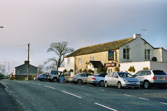 Ribchester Road Salesbury and The Bonny Inn