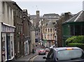 Redruth Town Centre from the West