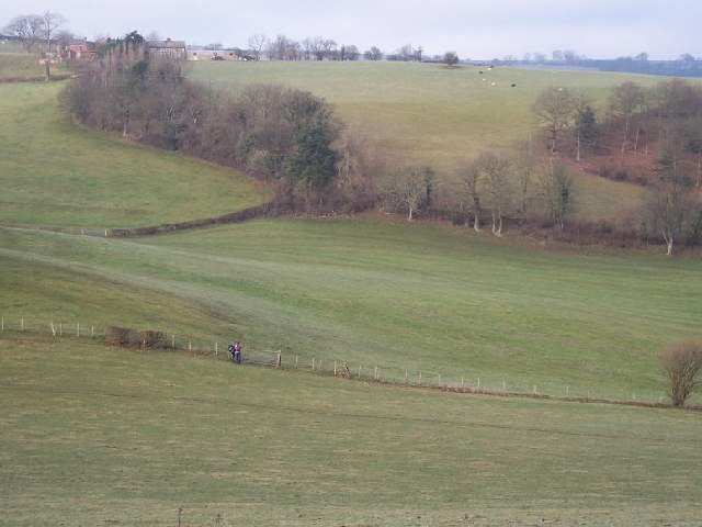 The Frolic Farm near Dolforwyn Castle, Powys