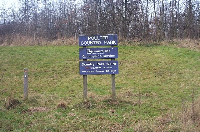 Sign at Poulter Country Park
