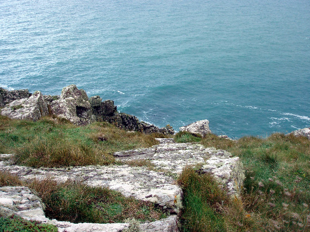 Cliffs at Carn Naun Point