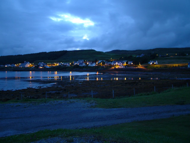 Dunvegan from Kinloch campsite