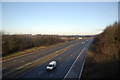 M6 Motorway looking north just outside Scorton.