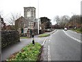 Cleeve Church on the A370