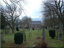 NT9951 : Church Tweedmouth Cemetery by Stafford Little
