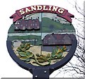 Sandling village sign