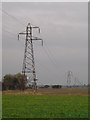 Pylons, Field Lane,  Wistow