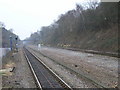 The railway, east of Beaconsfield station