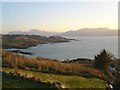 Knock Bay from Saasaig